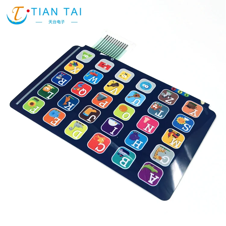 Membrane Switch For Educational Toys