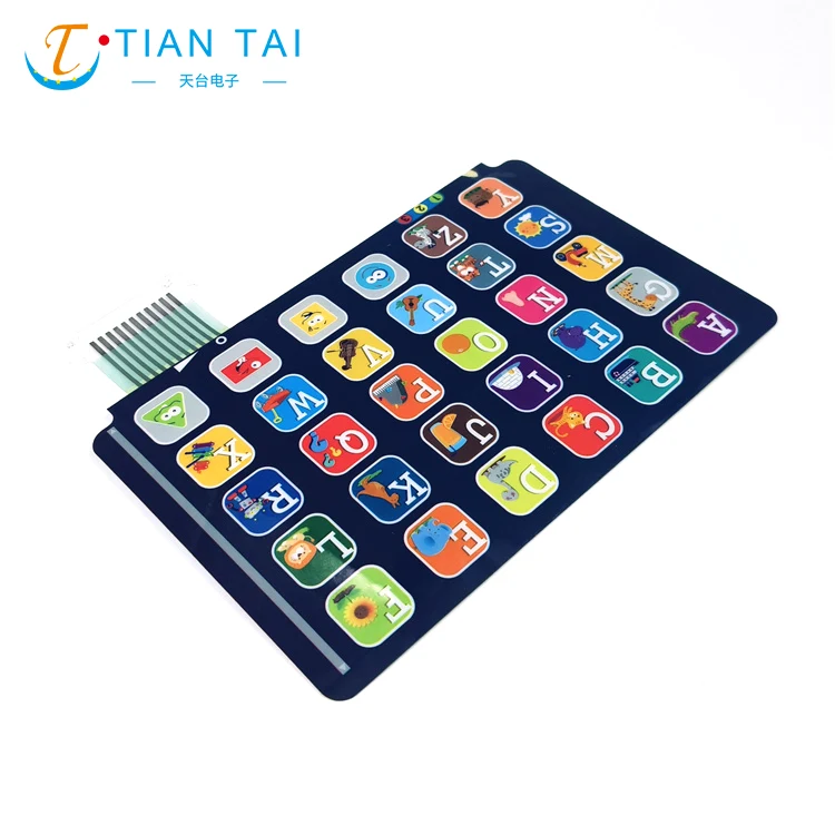 Membrane Switch For Educational Toys