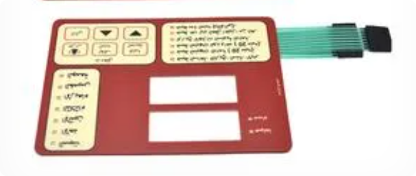 Tlačítkový spínač membránové klávesnice